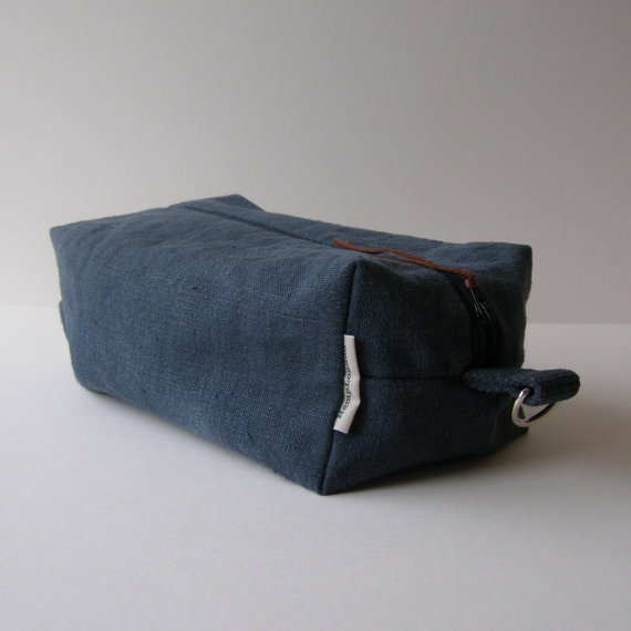 Handmade Men's Toiletries Bag - Hemp London