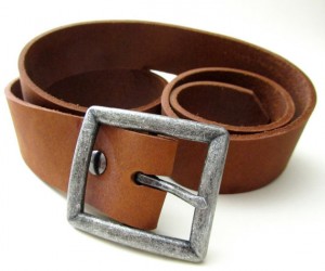 Desert Brown Men's Leather Belt - San Filippo Leather