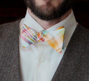 Handmade Bow Tie Tartain - Divine Domestication