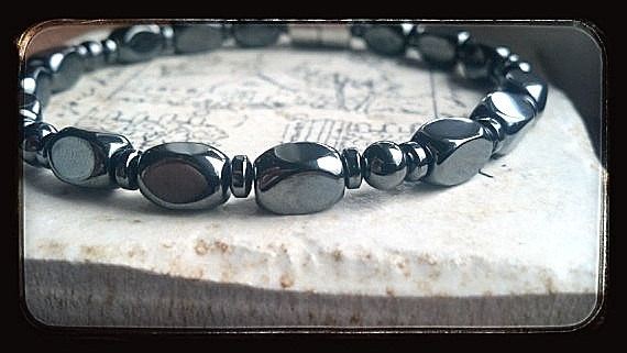 Men's Handmade Magnetic Therapy Bracelet