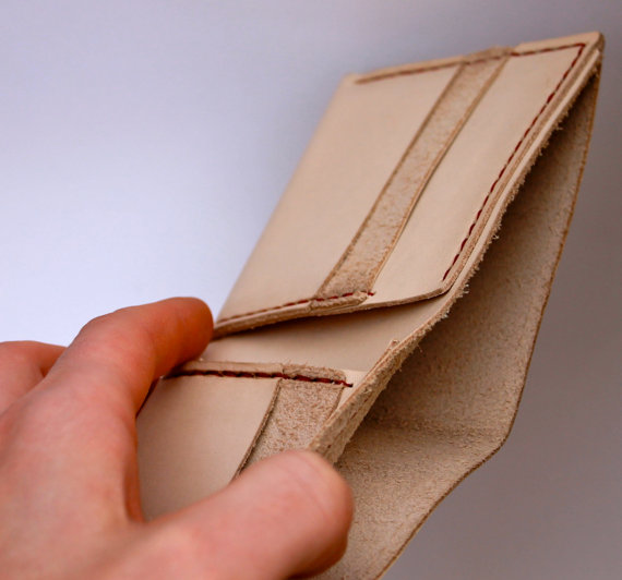 Custom Handmade Bifold Wallet