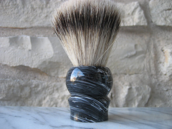 handmade badger shaving brush
