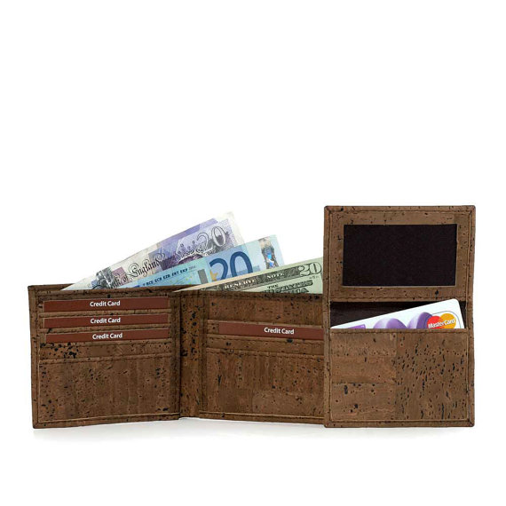 Handmade Men's Cork Wallet