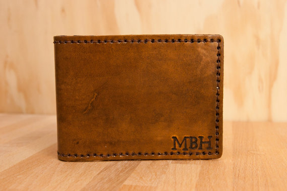 Wallet - Leather Wallet - Monogram Wallet