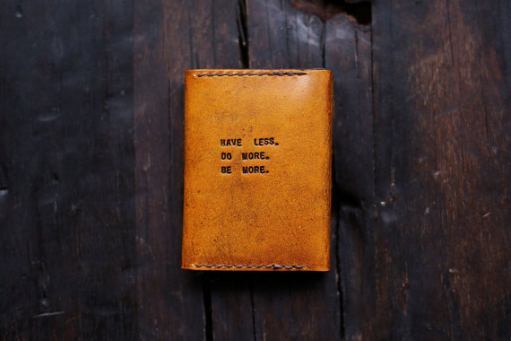 Mens Custom Leather Wallet