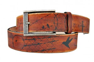 Men's Handmade Leather Belt - Backbeat Leather