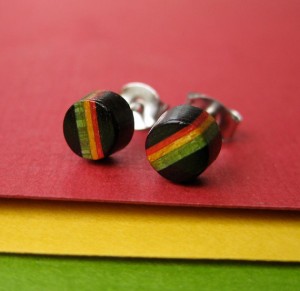 Men's Handmade Stud Earrings