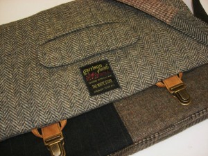 men's handmade messenger bag