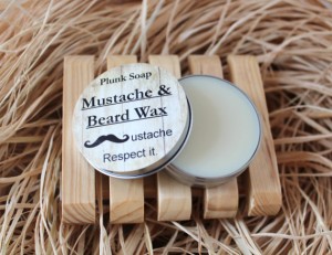handmade mustache and beard wax