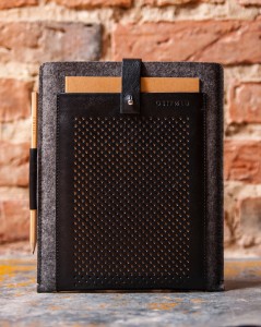 men's handmade iPad sleeve