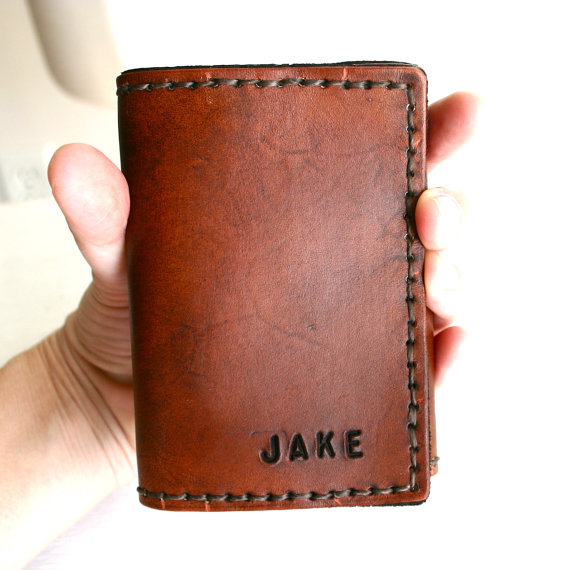 Tri-Fold Mens Leather Wallet
