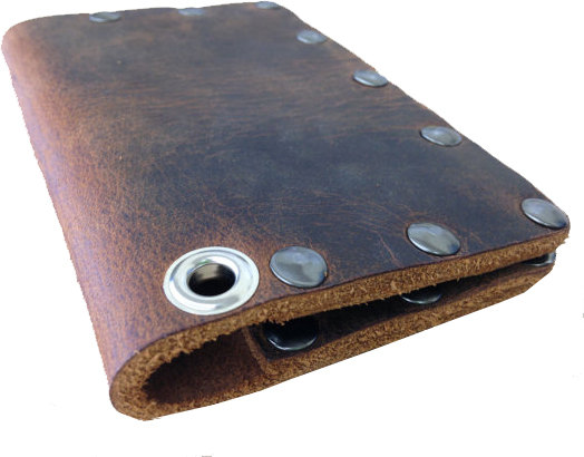 Vintage Buffalo Leather Biker Wallet 